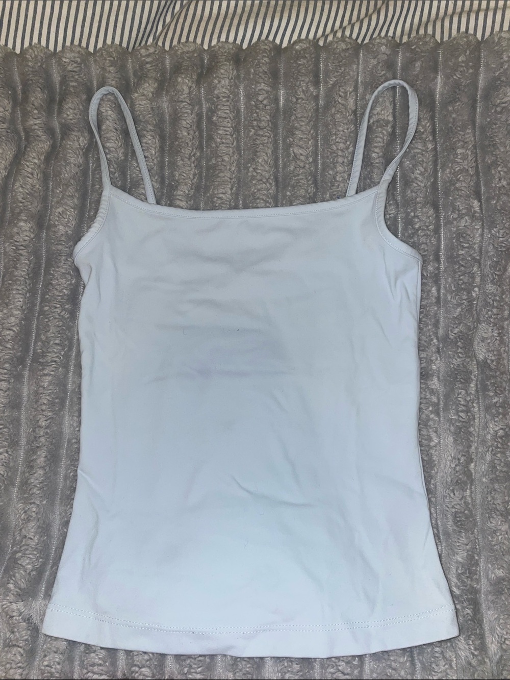 Garage White Spaghetti Strap Camisole